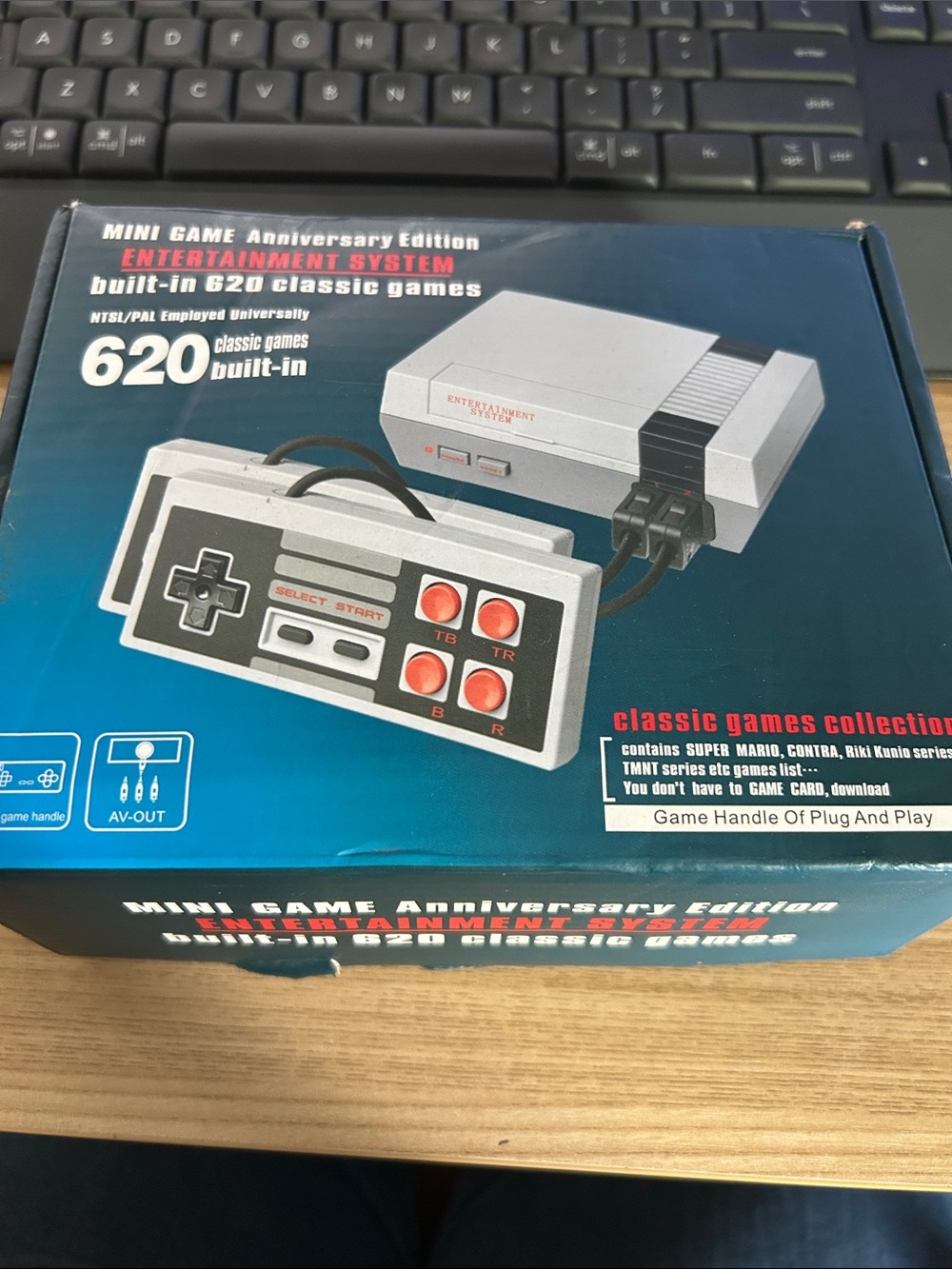 Mini Game Anniversary Edition Entertainment System - White/Gray